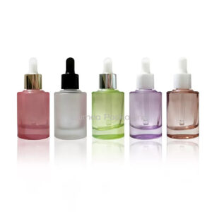 30ml Pearly Coating Glass Bottle With Dropper