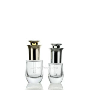15ml/30ml Luxury Heavy-base Glass Bottle With Press Dropper