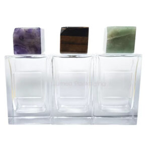 Luxury Marble Cap For Perfume Glass Bottle With Multiple Colors
