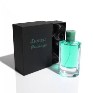 80ml Simple Style Perfume Glass Bottle With Custom Paper Box