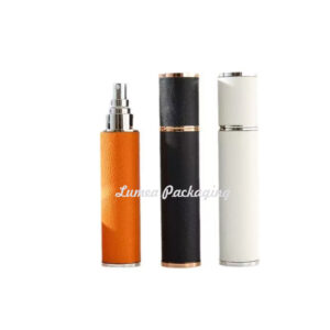 10ml Luxury Leather Perfume Vial With Different Colors